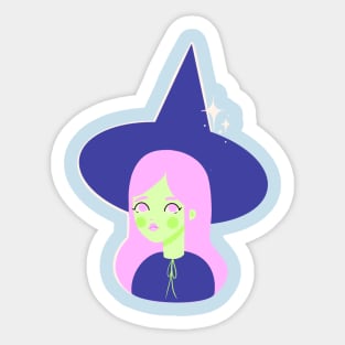 Magic witch Sticker